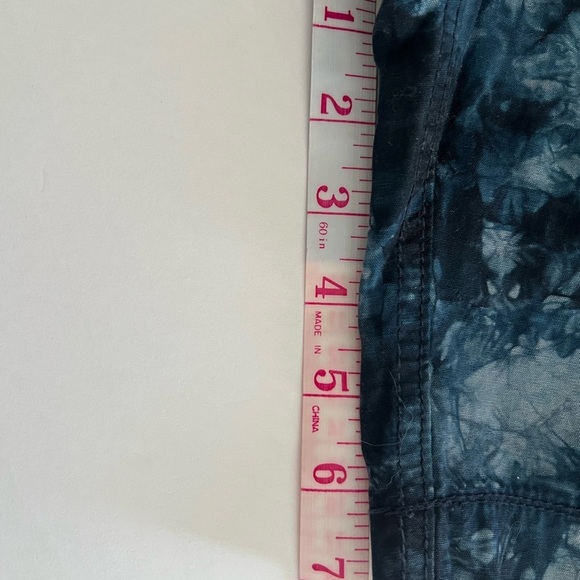 P.S. - Aeropostale Blue Denim Tie Dye Look swim trunks BOYS SIZE 5 - Picture 7 of 9